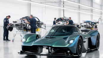 Elkezdődött az Aston Martin Valkyrie gyártása