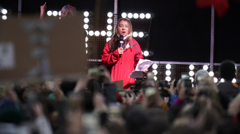Magyar aktivisták is voltak a tüntetésen, ahol Greta Thunberg beszélt