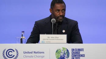 Idris Elba is felszólalt a klímacsúcson