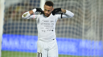 Neymar gyászol, neki üzent a gólja után