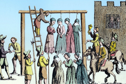 A tömeges boszorkánykivégzés egy pohár tej miatt történt 1697-ben: 11 éves lány állt bosszút 7 emberen