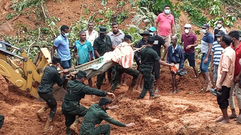 Heves esőzések miatt többen is meghaltak Srí Lankán és Indiában