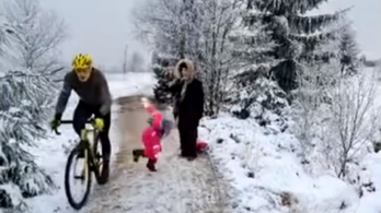 Elütött egy gyermeket a biciklis, aztán feljelentette az apját