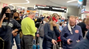 Pánik az atlantai repülőtéren egy elsült fegyver miatt, sérültek