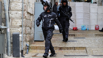 Lelőtték a palesztin fegyverest, aki merényletet követett el Jeruzsálemben