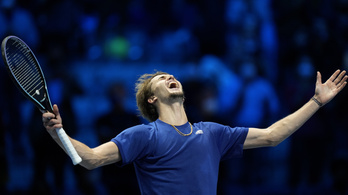 A Djokovicsot búcsúztató Zverev nyerte a tenisz-vb-t