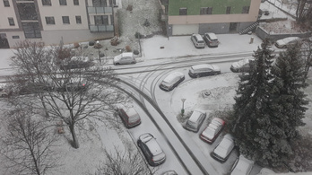 Sopronban már havasak az utcák