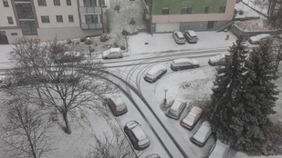 Sopronban már havasak az utcák