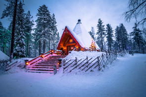 Itt él az igazi Mikulás: Rovaniemi, a lappföldi Mikulásfalva képei