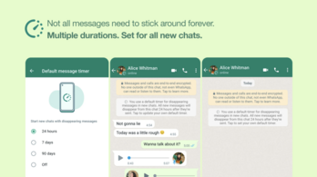 Nagyobb kontroll jön az eltűnő WhatsApp üzenetek fölött