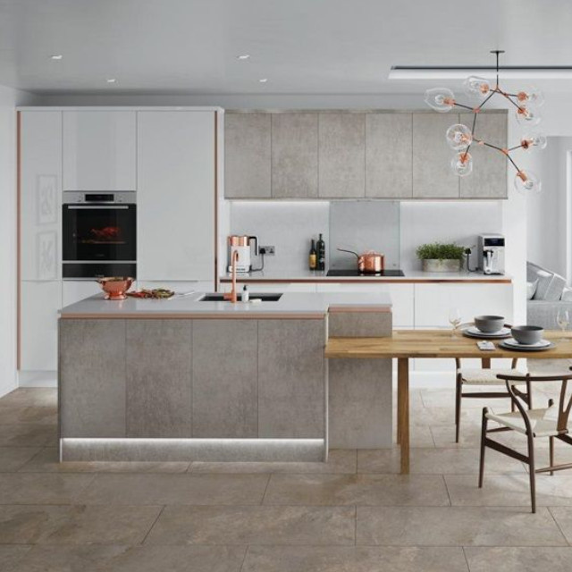 Álomszép konyhák, amiket betonból építettek: nemcsak stílusosak, de nagyon otthonosak is