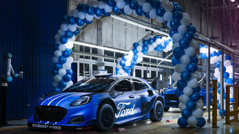 Gyárban teszik próbára a 2022-es Puma WRC-t