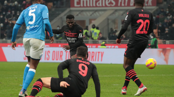 Korai Napoli-gól és ráadásos VAR-döntés szomorította a Milant