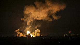 Gázában tűzijáték helyett éles rakéták repültek szilveszterkor