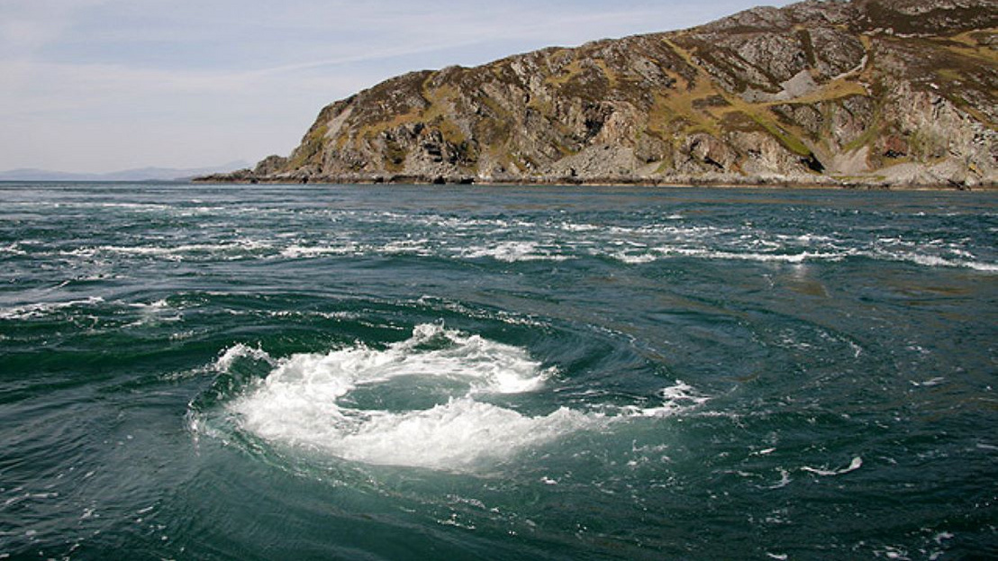 The Corryvreckan Whirlpool - geograph-2404815-by-Walter-Baxter