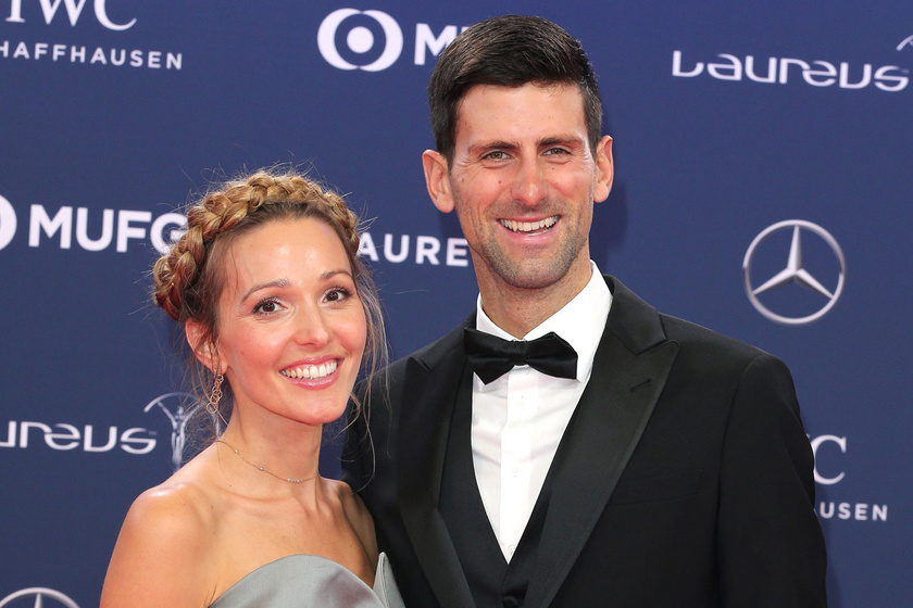 Novak Djokovic és gyönyörű felesége: Jelena két gyereket szült a botrányba keveredett teniszezőnek