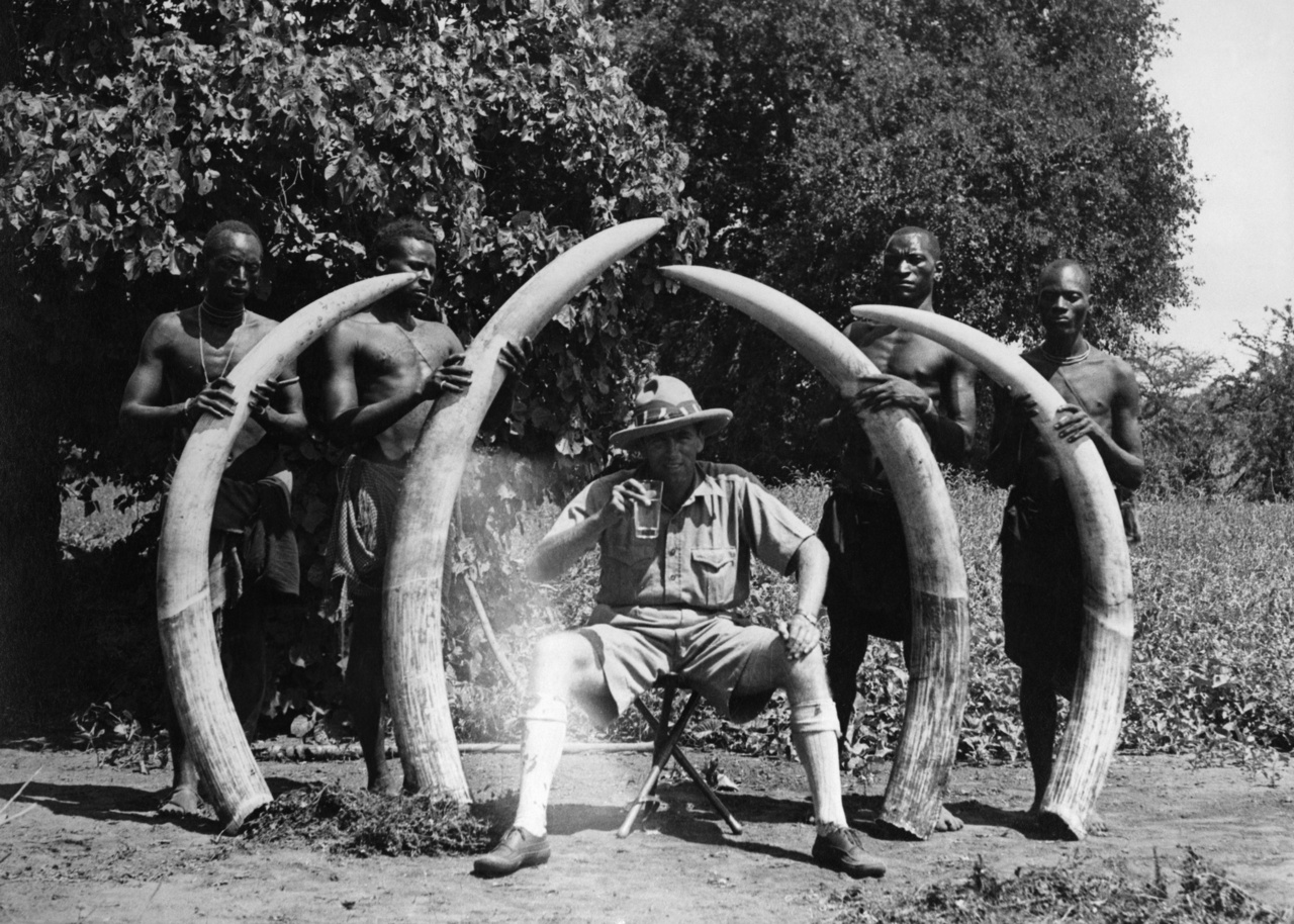 Újév. Kenya, Yatta Plains. 1934. január 1. 