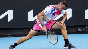 Fucsovics Márton rögtön az első fordulóban kiesett az Australian Openen