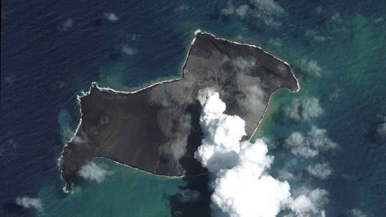 Tonga, a vulkán miatt elpusztult paradicsom