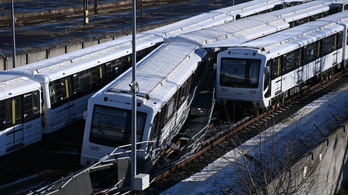 Két metró ütközött az M3-as vonalán