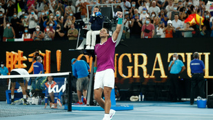 Egyetlen lépésre Rafael Nadal a történelmi rekorddöntéstől