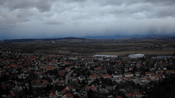 Így csapott le a hóvihar Sopronra