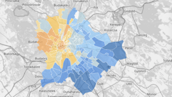 Térképen mutatjuk, mennyibe kerülnek a budapesti albérletek
