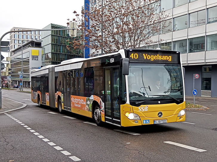 Dízel busz nem sok van Stuttgartban, de az a néhány, ami van Euro VI-os motorral szerelt