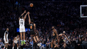 28 pontos előnyből bukta el a rangadót a New York Knicks