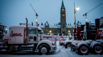 Magyar kamionosok is részt vesznek a kanadai blokádban