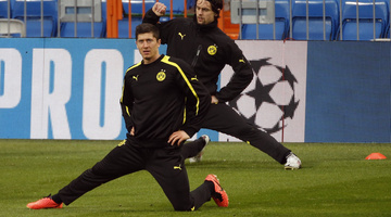 Hóesés fogadta a Dortmundot Madridban