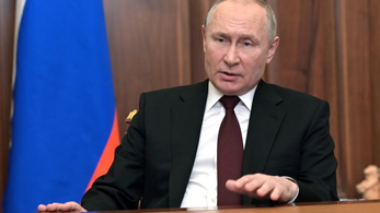 Putyin lépett, az orosz tőzsde pedig zuhanásnak indult