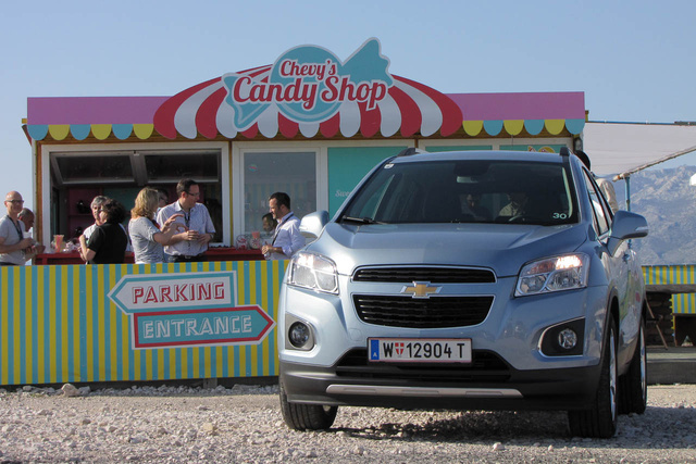 A Chevy marketingesei nagyon ügyesek, Horvátország közepére varázsoltak egy amerikai cukorka boltot