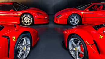 Négy legendás Ferrari egy helyen