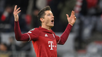 Lewandowski BL-történelmet írt, a Bayern hetet vágott