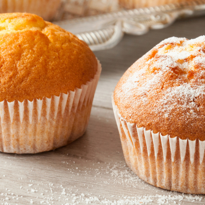 Puha muffin kefirrel a tésztájában – Még légiesebb lesz a sütemény