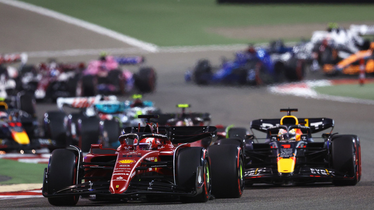 Bahreini Nagydíj: Leclerc szinte végig vezetve nyerte az első futamot