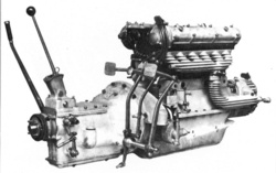 A 6C 1750 Gran Sport két vezérműtengelyes, kompresszoros motorja