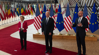 Joe Biden részvételével kezdődött meg az Európai Unió csúcstalálkozója