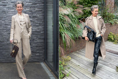 Az 50 éves blogger menő szettjeiből sugárzik a stílus és a magabiztosság - Tray nőies, sikkes összeállításai