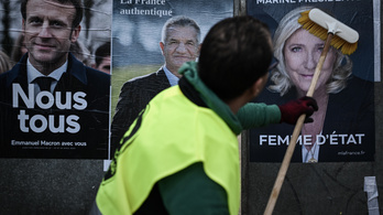 Emmanuel Macron és Marine Le Pen küzd meg a francia elnöki posztért