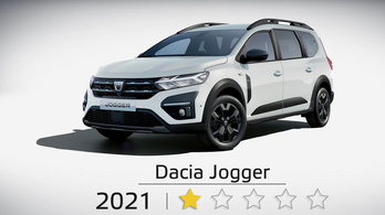 Egy csillagot kapott a Dacia Jogger az EuroNCAP-tól