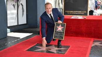 Csillagot kapott Hollywoodban a Breaking Bad sztárja