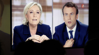Szűkül az olló Emmanuel Macron és Marine Le Pen között