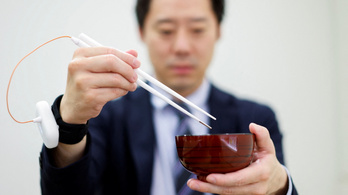Japán kutatók olyan evőpálcikát fejlesztettek ki, amely fokozza a sós ízt
