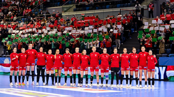 Fölényes győzelemmel jutott ki a magyar női kéziválogatott az Európa-bajnokságra