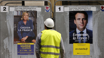 Macron előnyét jelzik a közvélemény-kutatások a vasárnapi elnökválasztás hajrájában