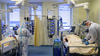 TASZ: Minden hatodik ember belehalt a kórházban elkapott koronavírus-fertőzésbe