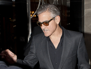 George Clooney-t nagypapásítja a bajusz