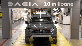 Elkészült a tízmilliomodik Dacia